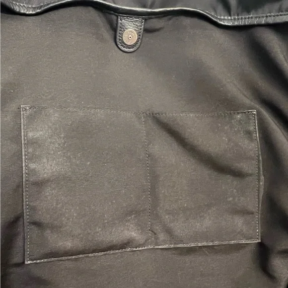 Coach 2017 Black Nylon/Leather Tote B1777-F57903 - Picture 13 of 14